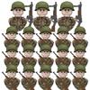 18pcs Kids Toys Military Figures Model Soldier Weapon Combination Package Boys Holiday Gifts