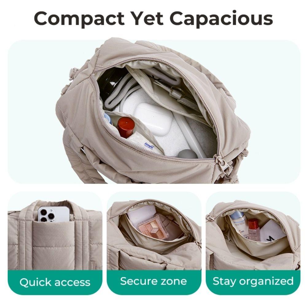 Large Capacity Crossbody Bag Dry and Wet Separation Lightweight Fitness Bag Mini Handbag for Leisure Travel Sport Daily Commutes