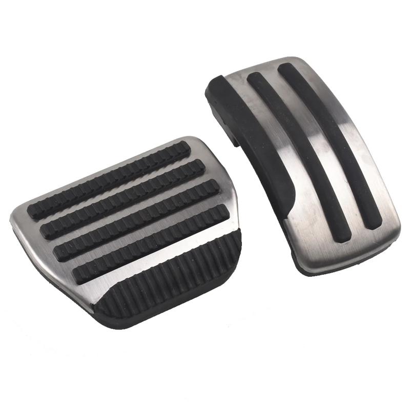 For Infiniti QX80 Nissan 2010~ Car Foot Pedals Stainless Steel Rest Brake Accelerator Tray Pad Interior Acessories Parts.