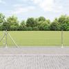 Hexagonal Fence vidaXL 0.6x10 M Galvanized Steel 3353756