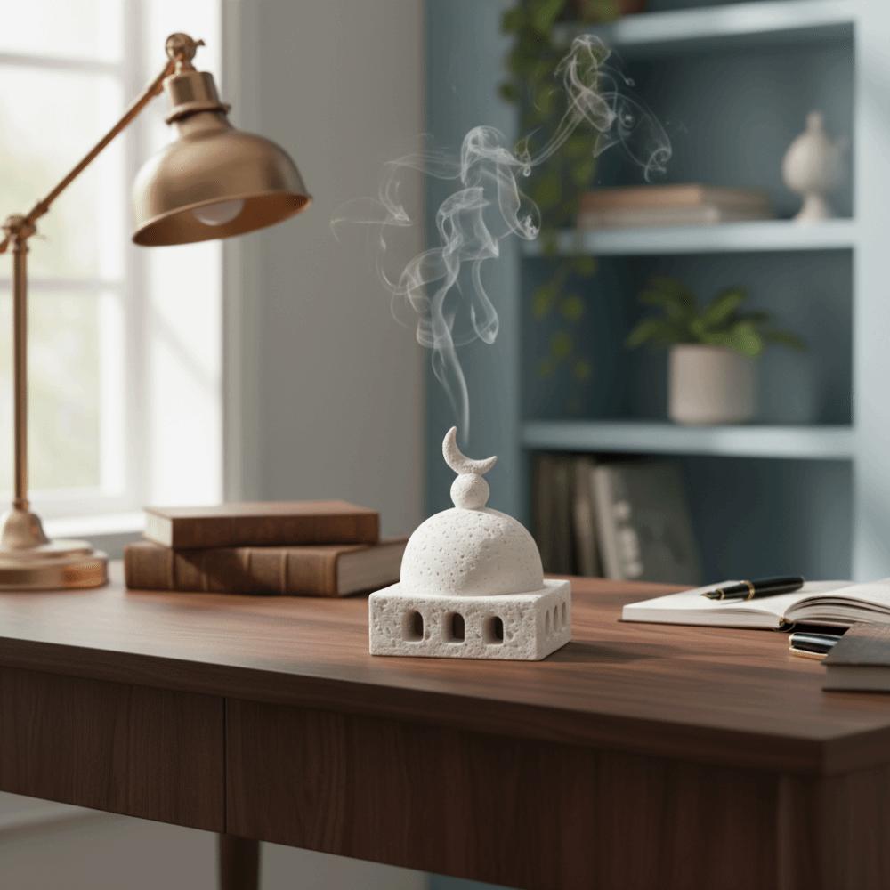 Castle Shape Middle East Aromatherapy Furnace Crescent Aromatherapy Burner  Gift