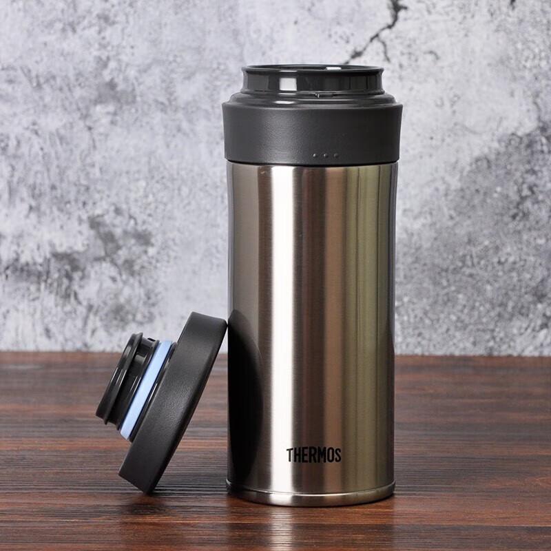 Thermos Stainless Steel Insulated Mug with Tea Infuser, 400ml