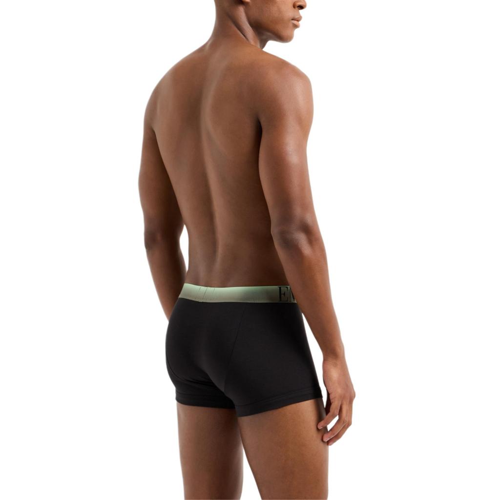 Emporio Armani Logo Low-Rise Boxer Briefs Men underwear Black EM000231-AF10784-UC001