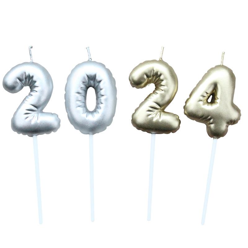 

Цифровые свечи-шары на день рождения 0-9 Романтическое счастье Вечеринка Золото и серебро Взрослые Дети Выпечка Нарядные свечи Happiness Balloon Digital Candle Silver 9