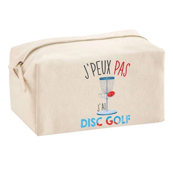 Multifunction Pouch I Can't Disc Golf Birthday Christmas Gift Personalized Original Idea | School Pencil Case Office Supplies