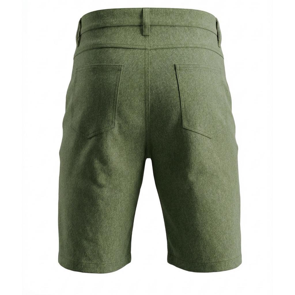 Men Denim Shorts Classic Fit Button Fly Five Pockets Durable Material Casual Summer Wear for Everyday Use