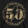 AC/DC Unisex Adult 50 Logo Sweatshirt