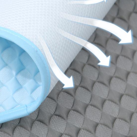 Pernuță scaun pentru cărucior Protecția capului Design confortabil Respirabil Absorbant Gheață Mătase Mașină pentru copii