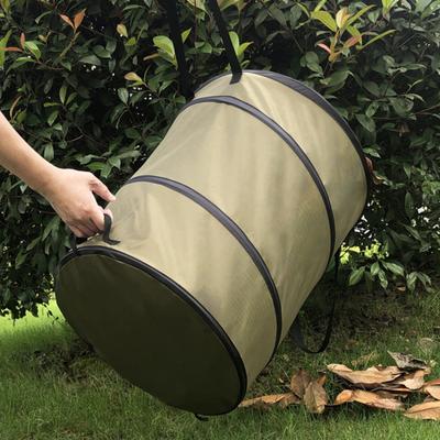 10/24/30Gallon Useful Waterproof Reusable Garden Waste Bucket Bag - Pop-up Gardening for Grass Clippings