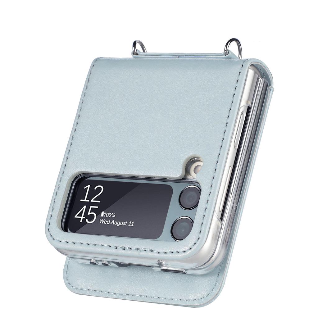 Carcasă din piele pentru Samsung Galaxy Z Flip 4 5G, portofel cu buzunar pentru card, pentru Samsung Galaxy Z Flip 4 5G, Flip4 Flip3 Flip 3 Zflip3, accesorii pentru telefon