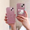 Goddess Rhinestone Sticker for iPhone 17 Pro Max/16/13/11 - Luxury Diamond Anti-Fall Case
