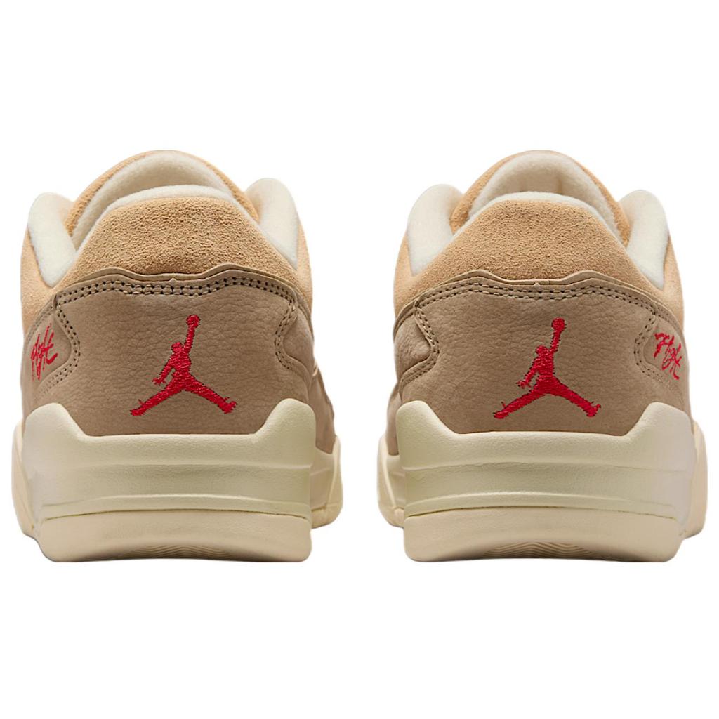 Zapatillas Unisex Air Jordan Flight Court Mushroom Fire Red Camuflaje Desierto Tan Fossil HF3255-201