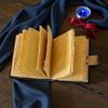 Bunny Rabbit Leather Grimoire Journal: Handmade Deckle Edge Notebook