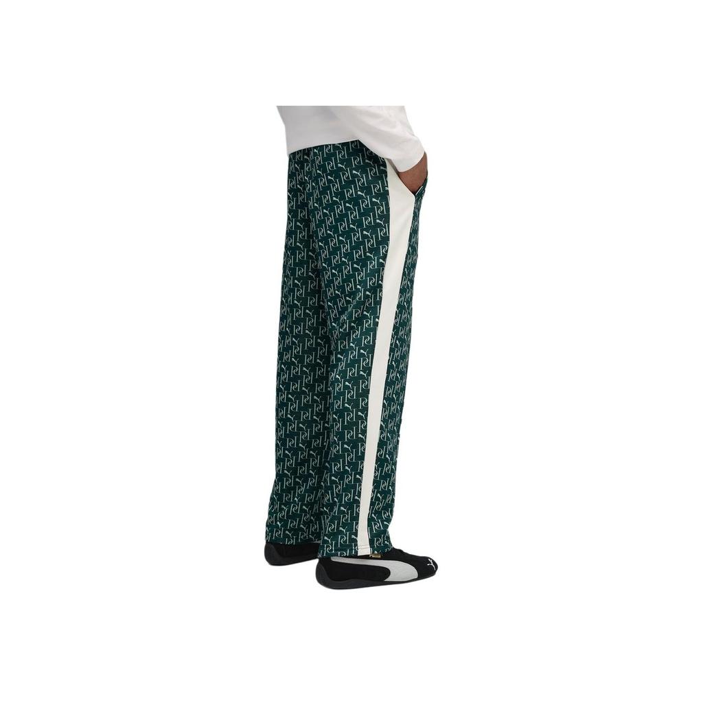 Puma T7 Aop Relaxed Logo Print Knit Joggers Men Joggers 634547-75