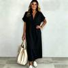 2026 Popular Autumn and Summer New Women's Short-sleeved Fashion Casual Dress