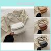 Elegante Crossbody-Tasche aus PU-Leder für Damen 2024 Mode Trendig Retro Street Style
