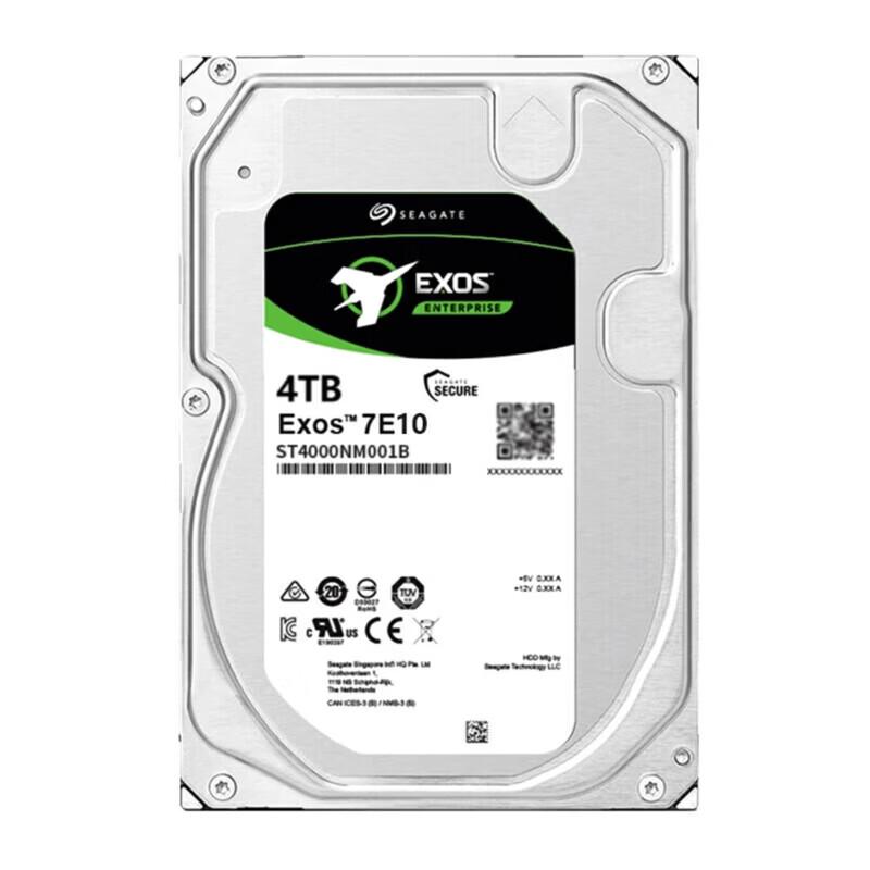 Seagate Exos 7E10 4TB SAS Enterprise Hard Drive