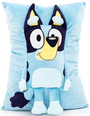 Almofada Bluey Snuggle – Almofada Decorativa de Pelúcia Super Macia – Mede 15 Polegadas (Produto Oficial Bluey)