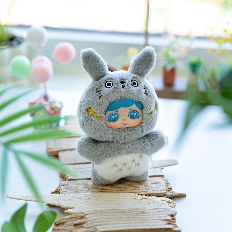 10cm Super Adorable Vinyl Facial Plush Playthings Colorful Doll Faces Surprise Expressions Present Spooky Holiday Present Designed for Children Hang