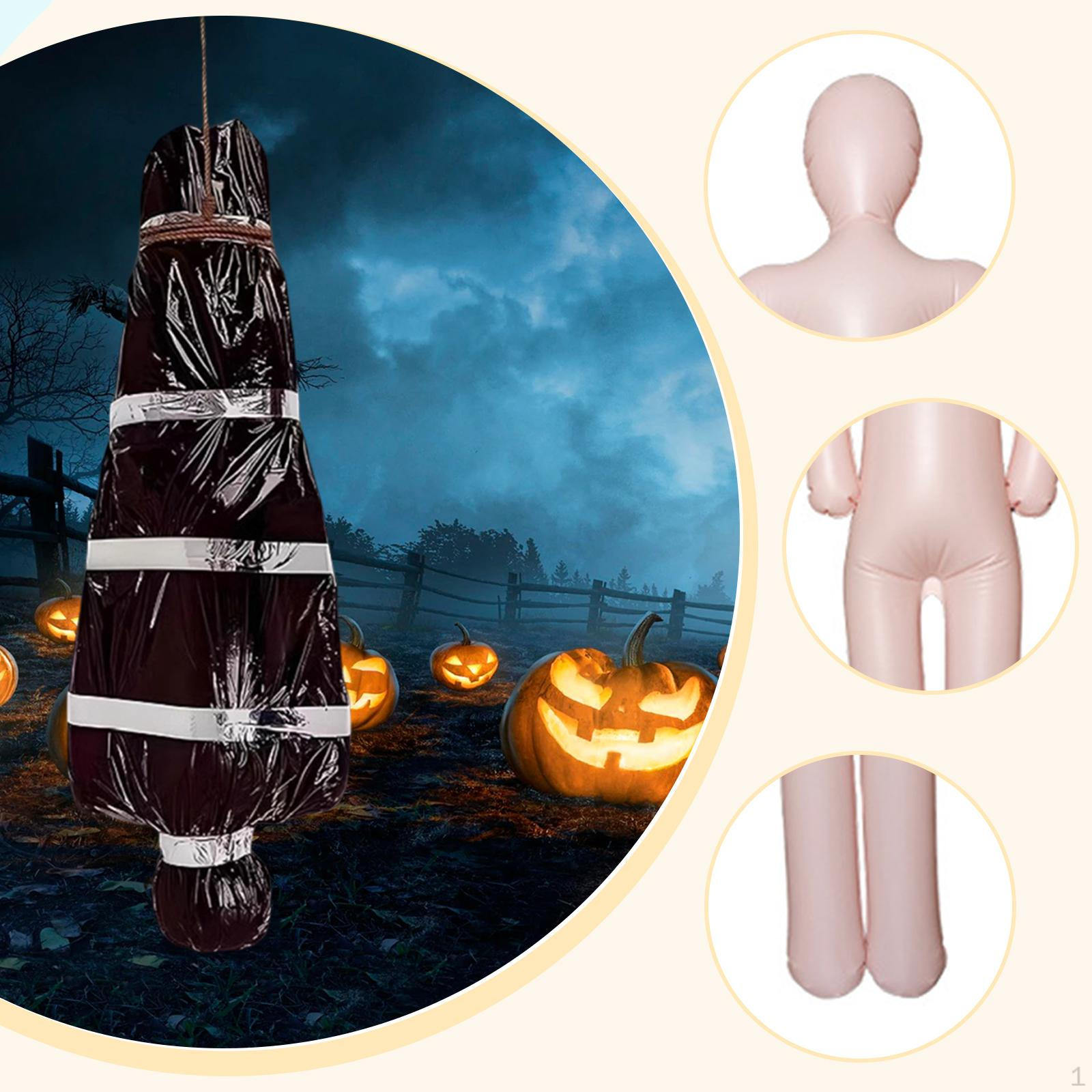 

Надувной манекен-фигура тела на Хэллоуин для витрины розничного магазина without Accessories