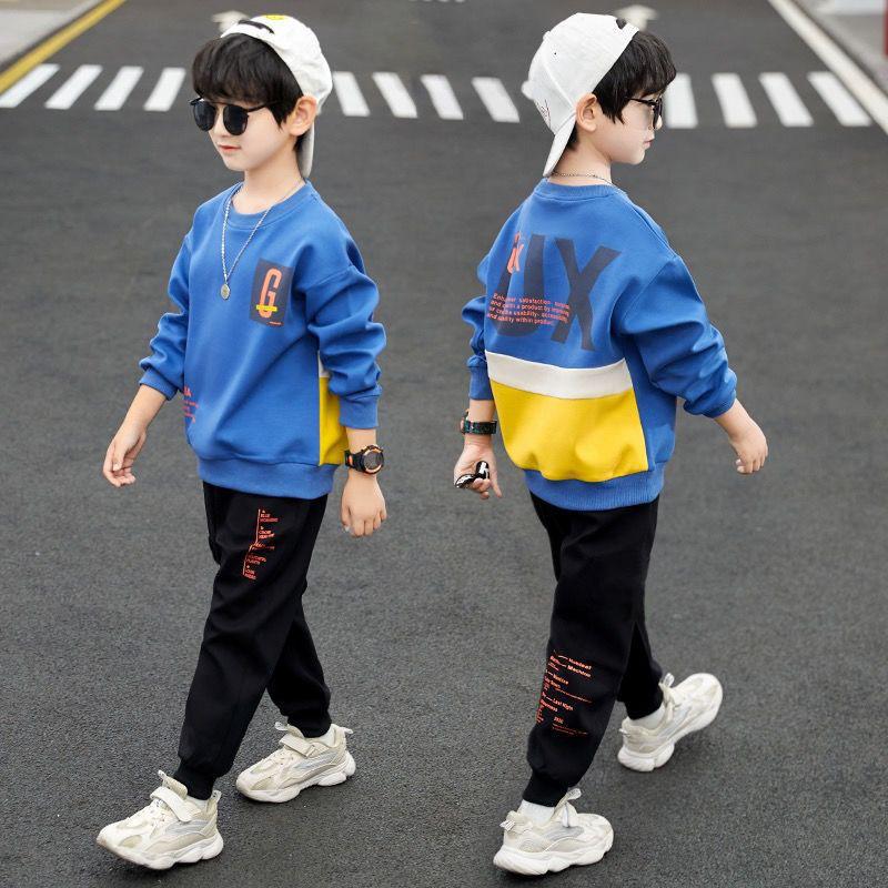 Ragazzi Primavera Maglione Pantaloni Tuta Bambini Sport Moda Bellissimi Primavera e Autunno Ragazzi Bambini Abbigliamento