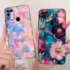 For Infinix Hot 11 Play Case Stylish Butterfly Tree Painted Cover Soft TPU Phone Case For Infinix Hot 10 Play X688C X688B Fundas