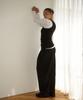 PROVO Tuck Wide Pants / Black