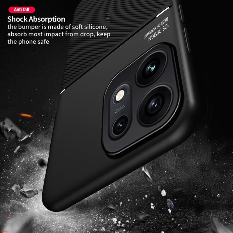 Custodia Magnetica Per OPPO Reno 16 Pro 16F 16FS Reno16 F FS 5G Copertura Protettiva Robusta Piatto Metallico Integrato Coque Fundas Capa