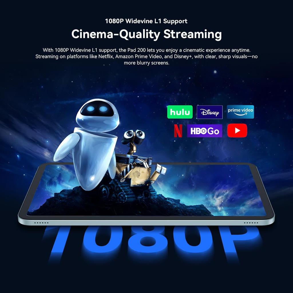 Oscal Pad 200 13.4' Android 16 Ai Set Tablet 24GB RAM 256GB ROM Up To 2TB