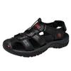 Summer Men Shoes 2025 Genuine Leather Men Sandals Outdoor Male Beach Slippers Man Sandals Plus Size 38-48