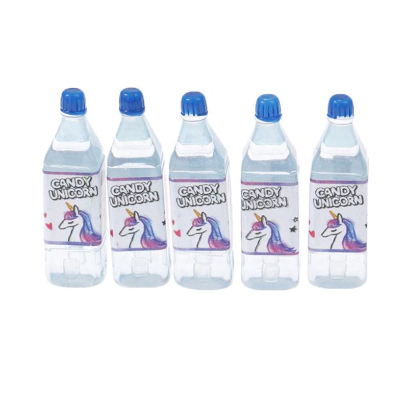 5Pcs Dollhouse Miniature Food Play Japanese Juice Tea Drink Model Props Life Set