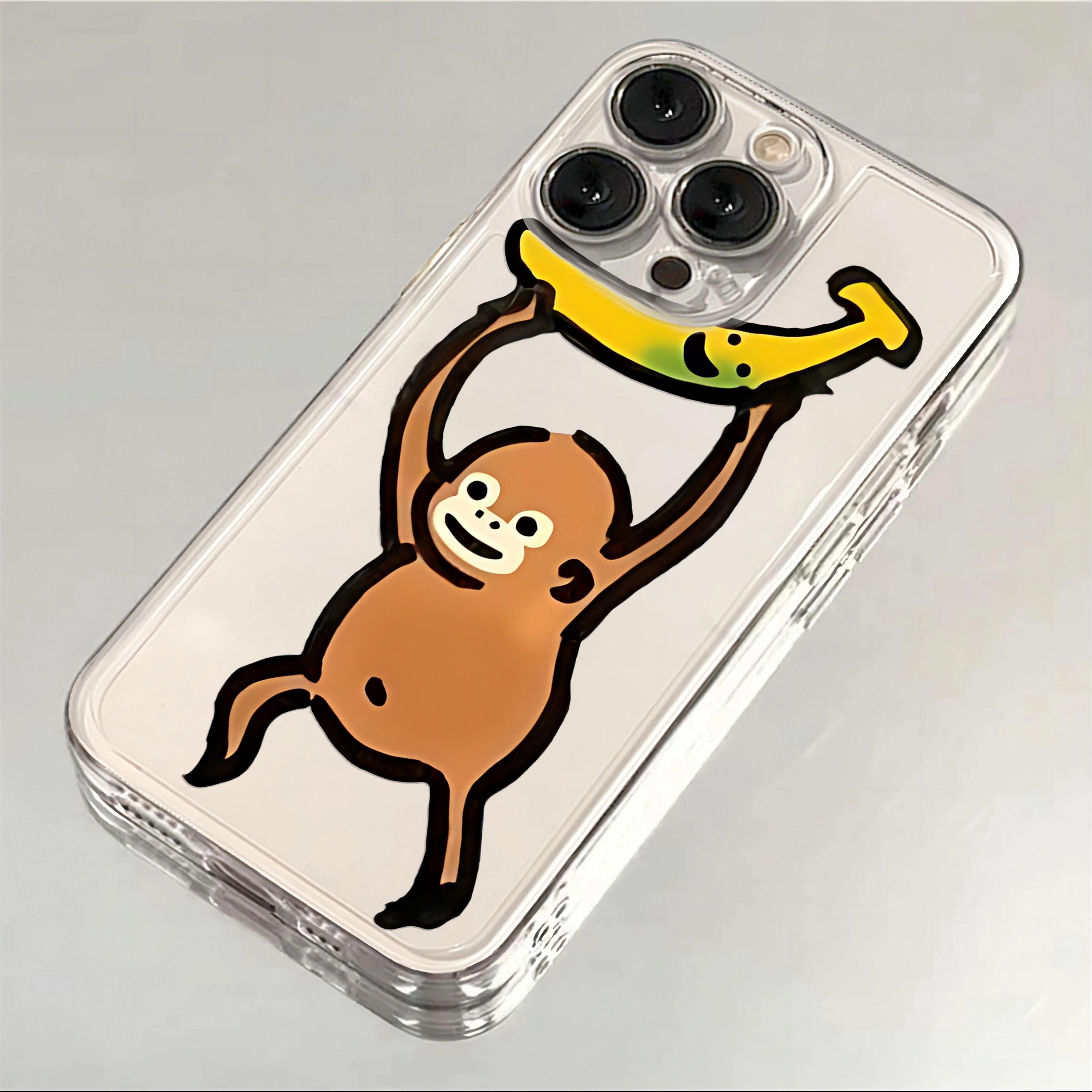 

Monkey Graphic Pattern Phone Case For Xiaomi Mi Poco X6Pro X6 X7 X5 Pro Mi Poco F7 Pro F6 F5 Clear Bumper Cover Poco F5 Pro 5G