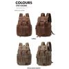 Canvas Bag Retro Men's Bag Durable Backpack Computer Bag Student Schoolbag Outdoor Travel Bag