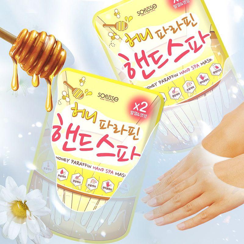 Soflisse Honey Paraffin Hand Spa Mask 10ct