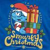 Smurfarna Unisex Vuxen Smurfig Jul Smart Smurf T-shirt