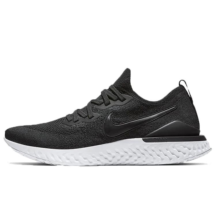 

new Nike Epic React Flyknit 2 Black White 42