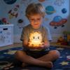 Cute Animal Night Light, -Sensitive Color-Changing, Rechargeable Bedside Light, Suitable For Children's Comfort Lighting And Decoration.