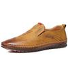 Fashion High Quality Men Shoes Handmade Leather Footwear Male Casual Business Flats Outdoor Soft Soled Travel Sneakers Brand Moccasins