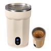 Self Stirring Cup 300ml Stainless Steel Rechargeable High Speed Magnetic Stirring Coffee Mug for Milk Juice Cocoa Beverage Home