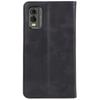 PU Leather Phone Case for Nokia C32 Calf Texture Magnetic Closing Flip Stand Wallet Cover