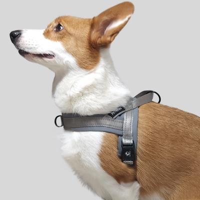 Postroj Petstree Dog Air Cushion Easy Walk, ŠEDÝ