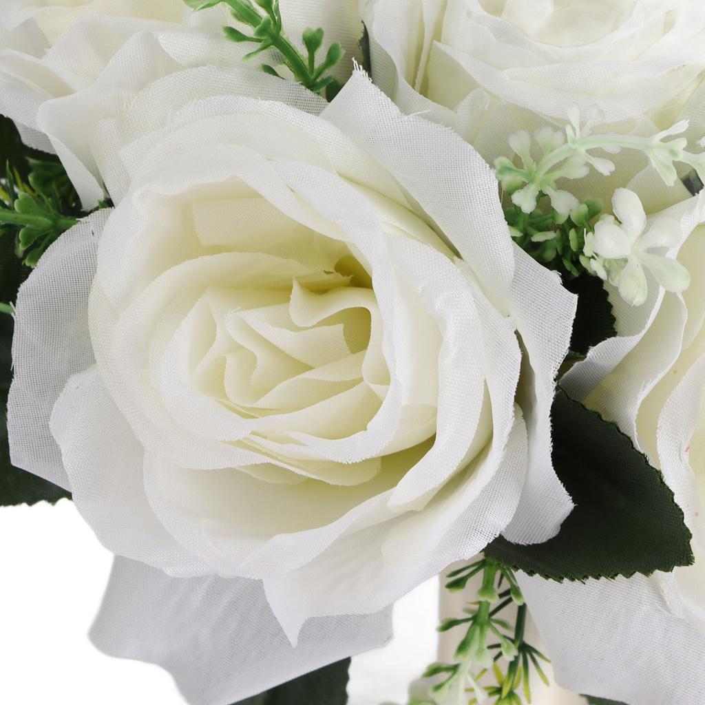 Artificial Wedding Bouquet Silk Flower Simulation Bouquet for Holding Flowers