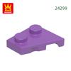 Non-Toxic 201Pcs/Lot 24299 Wedge Plate 2 X 2 Left Block Moc Color Accessories Compatible With Brick Diy Children'S Toy Assembly Parts