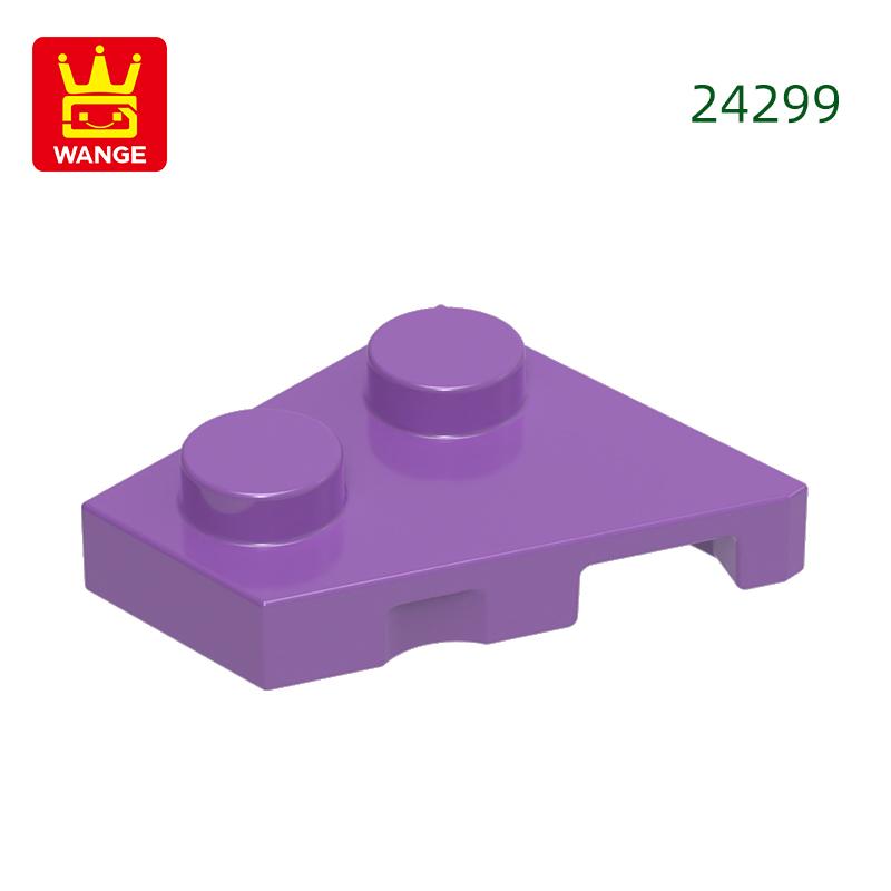 Non-Toxic 201Pcs/Lot 24299 Wedge Plate 2 X 2 Left Block Moc Color Accessories Compatible With Brick Diy Children'S Toy Assembly Parts