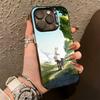Sousou no Frieren Frieren Back View  Phone Case For iPhone 17,16,15,14,13,12,11 Plus,Pro Max,XS,Colorful Silver Black Cover