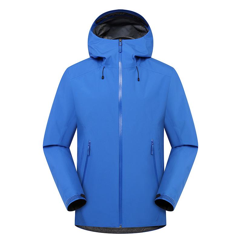 Men's and Women's Ultra-Light Waterproof Three-Layer Outdoor Jacket for Fishing and Mountaineering