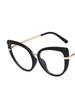 Fashion Anti Blue Light Cat Eye Glasses Frame for Women Blue Light Blocking Optical Eyewear Cateye Accessories