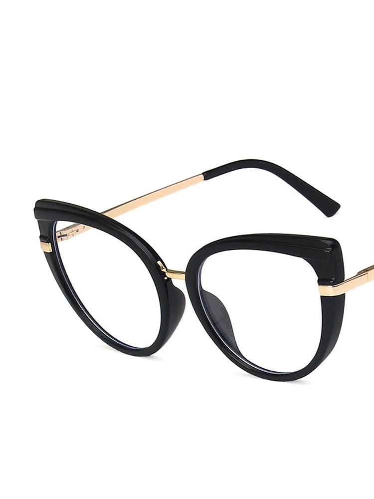 Fashion Anti Blue Light Cat Eye Glasses Frame for Women Blue Light Blocking Optical Eyewear Cateye Accessories