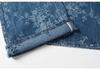 Pantaloni Larghi in Denim Jacquard Blu da Donna - Stile Retrò Designer a Lunghezza Pavimento