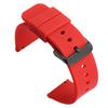14mm 16mm 18mm 19mm 20mm 21mm 22mm 24mm Liberación Rápida Correa de Reloj de Silicona Suave Pulsera de Goma Impermeable de Repuesto